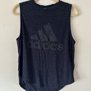 Adidas Women's Navy Sleeveless Top